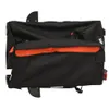 vidaXL Remorque vélo noir et orange 30 kg de fer Voir les images du produit 9