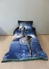 A soccer-themed duvet cover and pillowcase set displayed on a bed. Náhľad obrázku produktu