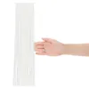com-four® 10x Lametta - weiße Lametta Girlande für Produktbild-Vorschau 5