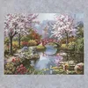 Obraz liczbowy z ramą Obraz - Pejzaż, Park Wiosenny 40x50 Podgląd zdjęcia produktu 3