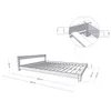 Skandinavisches Doppelbett aus Holz COMFY 160 x 200 Produktbild-Vorschau 4