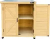 AXI Felix Armoire de jardin en bois beige -  80 x 45 x 93 Voir les images du produit 6