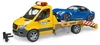 Transporter samochodowy Bruder Mercedes Benz Sprinter z Podgląd zdjęcia produktu 9