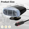 Autoheizung, Tragbar KFZ Heizlüfter, 12V 150W, Auto Heizung Produktbild-Vorschau 6