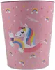 Papierkorb Kinderzimmer Einhorn 10L - Metall Mülleimer 26cm Produktbild-Vorschau 4