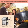 Klarstein Gasgrill mit Großer Grillfläche, 1 Seitenbrenner Produktbild-Vorschau 6