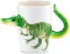 Triceratops Dinosaurier Kaffeebecher mit 3D-Effekt Produktbild-Vorschau 15