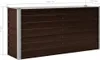 vidaXL Garten-Hochbeet Braun 160 x 40 x 77 cm Verzinkter Produktbild-Vorschau 9