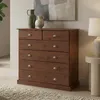 Kommode PARIS aus Massivholz, Kastanie Finish - Produktbild-Vorschau 9