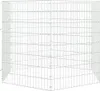 vidaXL Freilaufgehege 6-teilig 54x80 cm Verzinktes Eisen Produktbild-Vorschau 3