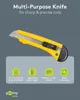 Fixpoint 77105 Coltello multiuso, giallo - con lame a Anteprima dell’immagine prodotto 8