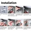Edelstahl Bidet Handbrause Set für Toilette, WC Brause, Produktbild-Vorschau 6