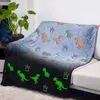 Deka svítící ve tmě 150x200 cm - měkká dětská deka s Náhled obrázku produktu 4