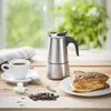 Coffee Fox Espressokocher 9 Tassen (450 ml) aus Edelstahl Produktbild-Vorschau 2