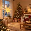Salcar, świąteczna gwiazda LED, 75 cm, 3D, papierowa, Podgląd zdjęcia produktu 7