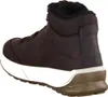 A brown winter boot is shown from the back-left side against a white background. Voir les images du produit