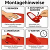 A56C Universal Shark Dachantenne Auto Haifischantenne Rot Produktbild-Vorschau 6
