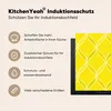 KitchenYeah© Herdabdeckplatte Zitrone - Muster - Kontur - Produktbild-Vorschau 6
