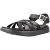 GEOX Sandalette XAND, Glattleder, Schwarz, Damen Produktbild-Vorschau 1