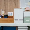 Relaxdays Tischorganizer Bambus, 6 Fächer, mit Produktbild-Vorschau 5