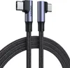 Ugreen Winkel-USB-C-Kabel 100W 5A, 2m, Schwarz – High-Speed Produktbild-Vorschau 1