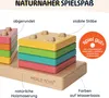 Merle Toys® - Formen-Sortierspiel aus Holz, geometrisches Produktbild-Vorschau 6