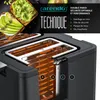 Grille-pain Arendo, 4 fentes courtes, pour 4 tranches, 1750 Voir les images du produit 4