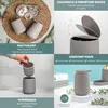 eluno Set de salle de bain TESERO 5 pièces avec Voir les images du produit 6