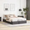 vidaXL Ottoman-Bett ohne Matratze Grau 140x190 cm Produktbild-Vorschau 3