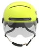 Livall L23 Gelber Fahrradhelm mit Schutzvisier, LED/SOS Produktbild-Vorschau 7