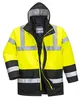 Parka Bicolore Traffic Couleur : Jaune/noir Taille Xl - Voir les images du produit 5