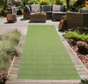 In & Outdoor Tapis Sisal Terrasse Cuisine Unidesign en vert Voir les images du produit 2