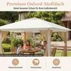 Gazebo COSTWAY 4x4 m, gazebo pieghevole pop-up con 4 Anteprima dell’immagine prodotto 4