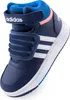 Kinderschuhe Adidas Hoops Mid 3.0 Sneakers Junior Blau - Produktbild-Vorschau 1