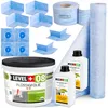 Dicht- Set für Bad Dusche ca 10m² Dichtbahn Flüssigfolie Produktbild-Vorschau 2