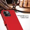 Custodia a libro in vera pelle Selencia per iPhone 15 Pro Anteprima dell’immagine prodotto 2