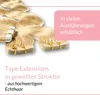 Tape Extensions Pravé vlasy #9/0 Svetlo blond Náhľad obrázku produktu 3