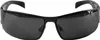 Coole Herren Sonnenbrille Schwarz Metallbrille Schmal Wrap Produktbild-Vorschau 1