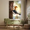 MuchoWow® Poster Vogel - Baum - Wald 120x180 cm - Produktbild-Vorschau 3