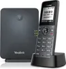 A Yealink DECT base station and handset are shown on a white background. Produktbild-Vorschau