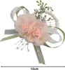 Hochzeitsarmband Waldstil Brustblume Kunstperle Quaste Produktbild-Vorschau 6