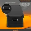 ALUBOX Lagerbox schwarz mit Stapelecken 92 Liter - Produktbild-Vorschau 5