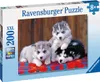RAVENSBURGER Puzzle Chiots Husky XXL 200 pièces Voir les images du produit 1