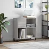 vidaXL Plattenschrank Grau Sonoma 84,5x38x89 cm Produktbild-Vorschau 2
