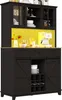 Armadio da cucina Sweiko (105×38,4×180 cm), mobile alto da Anteprima dell’immagine prodotto 16