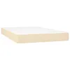 vidaXL Boxspringbett mit Matratze Creme 120x200 cm Stoff -  Produktbild-Vorschau 12