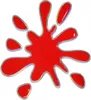 Sticker 3D Red Spot HQ Sticker 75x80mm Produktbild-Vorschau 1