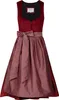 Edelnice Midi Dirndl Luise Samt Rot 46 Produktbild-Vorschau 1