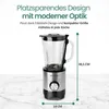 Emerio Edelstahl-Blender – 1,5 L Fassungsvermögen – Produktbild-Vorschau 7