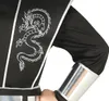 schwarzer Drachen Ninja Kostüm für Jungen, Größe:110/116 Produktbild-Vorschau 3